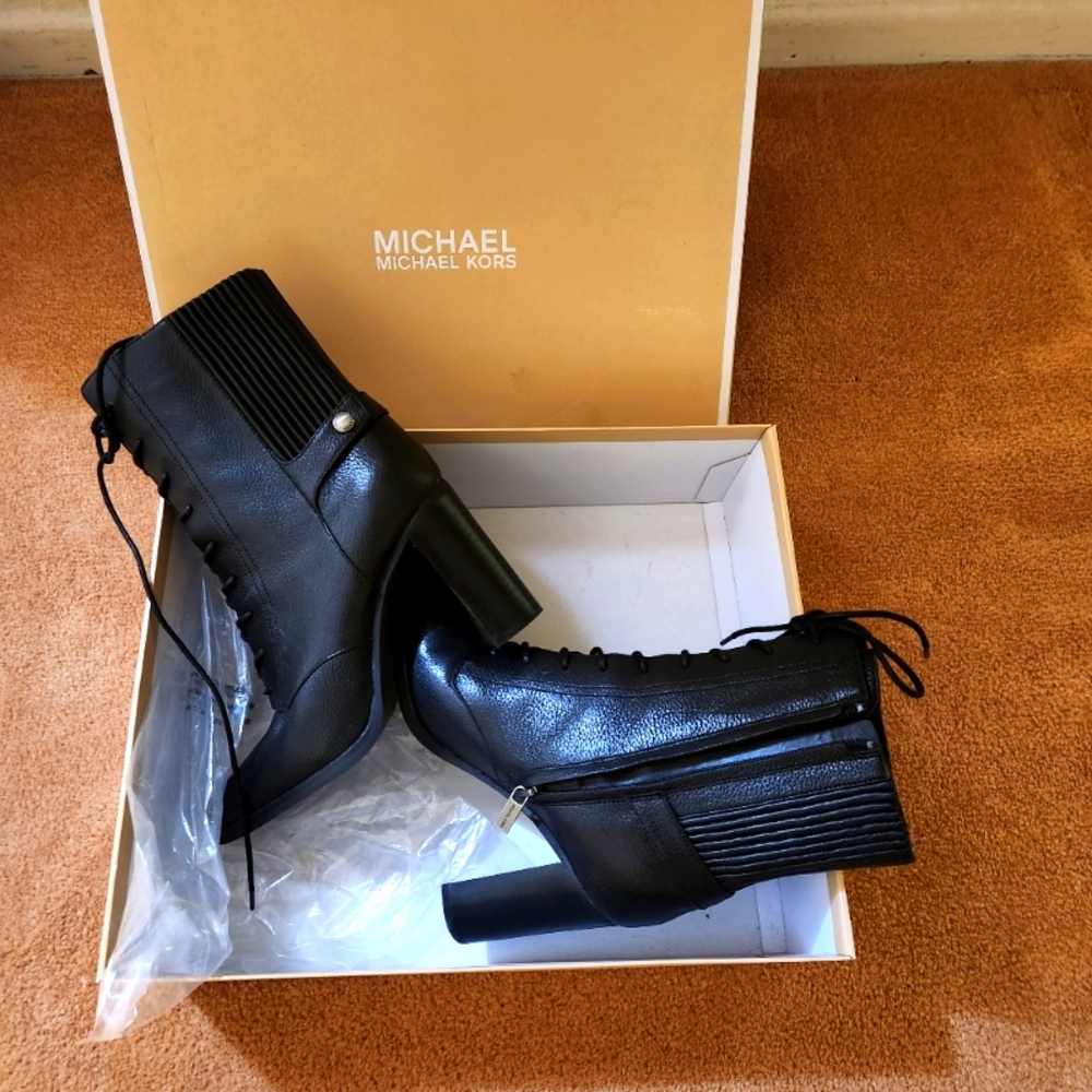 Black MK Carrigan Booties